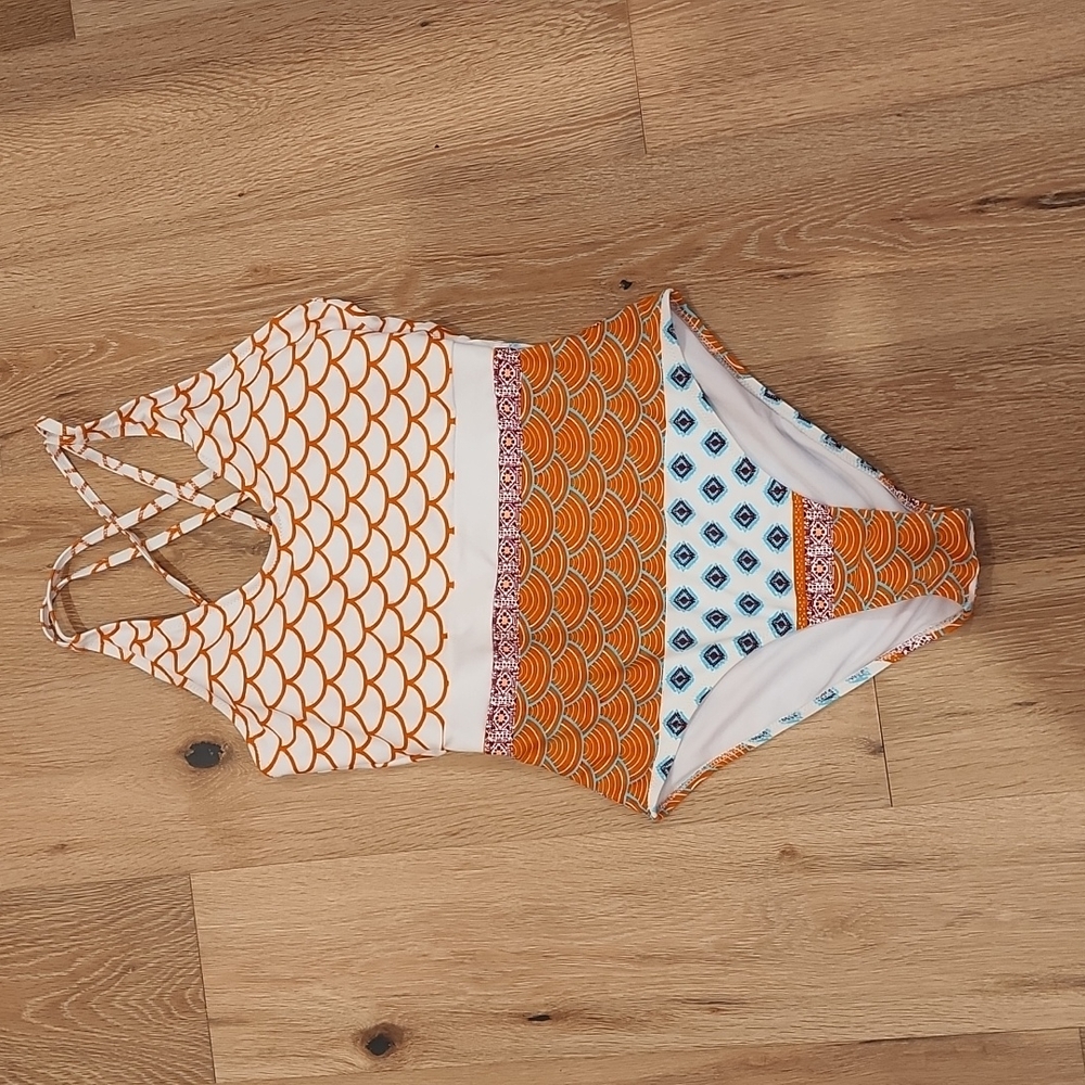 One piece bathing suit